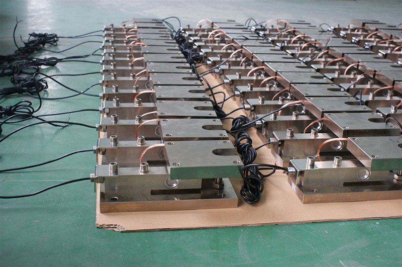 苏州地磅施工现场步骤。